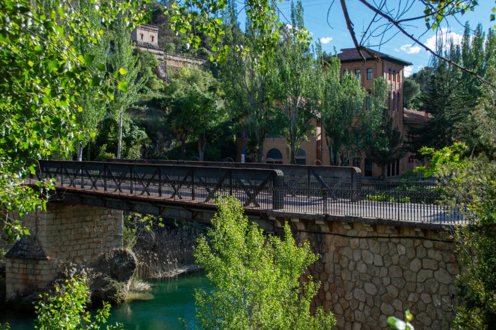 Puente de hierro en Bolarque (Guadalajara). Por alfonsosm