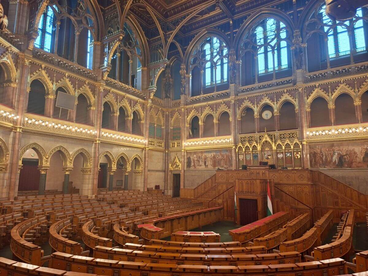 Antigua Cámara Alta del Parlamento de Budapest