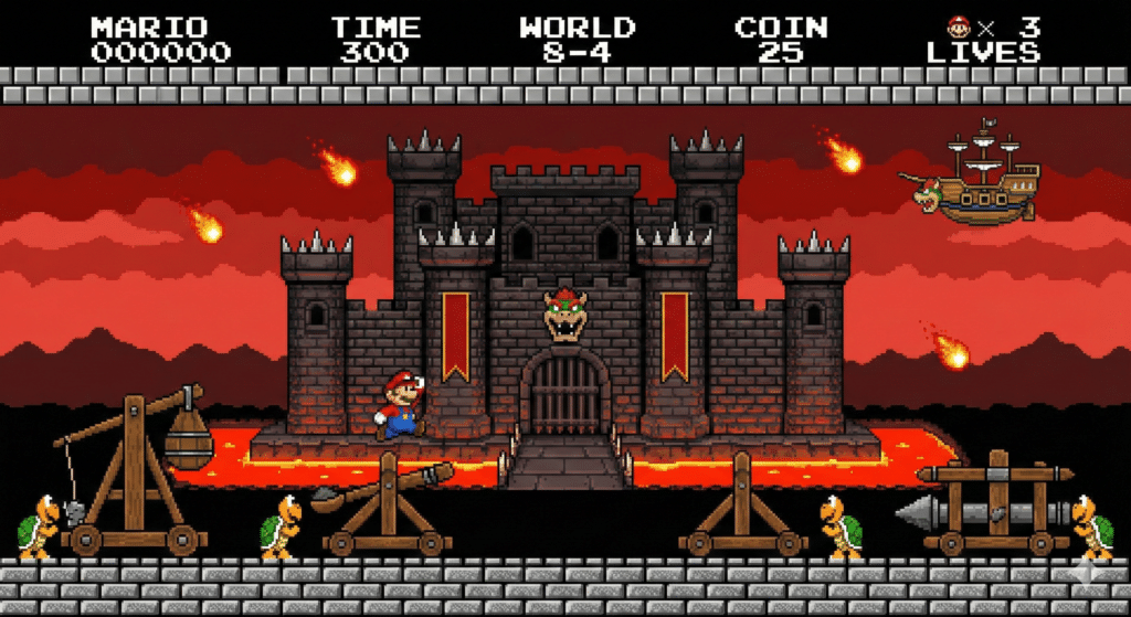 Imagen creada con IA basada en la imagen real del castillo de Belmonte (Cuenca)