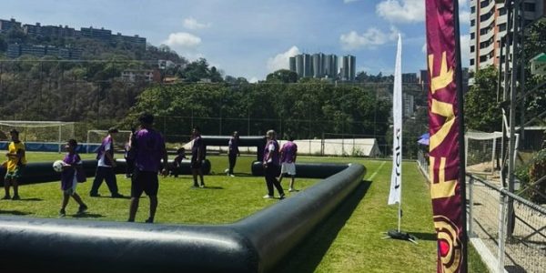 Michael Chambra - FVF une fuerzas con Traki y Deportivo La Guaira en el ‘Festival Alineando Valores’ - FOTO