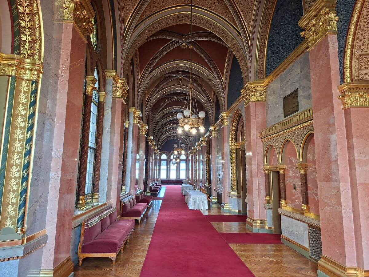 Pasillos del Parlamento