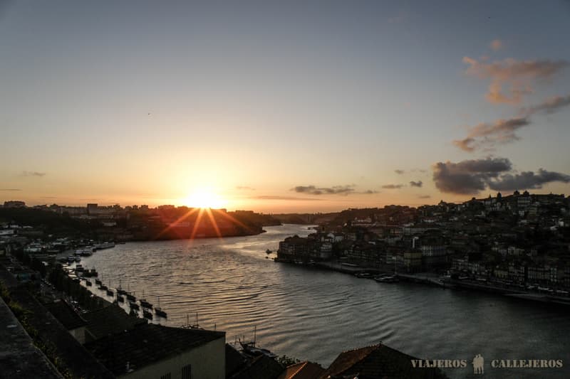 Atardecer en Oporto