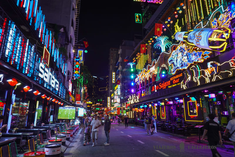 Bui Vien Walking Street que visitar en ho chi minh