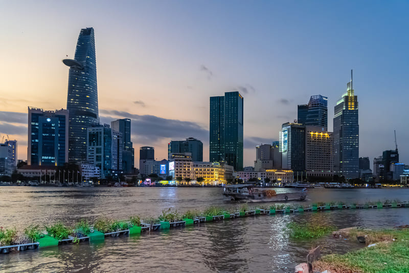 Crucero por el río Saigón