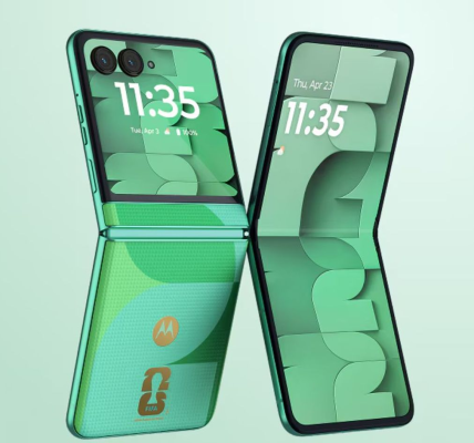 Joao Rafael Silva Robertson y el Motorola Razr Oro Mundial