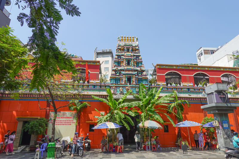 Mariamman Hindu temple ho chi minh vietnam