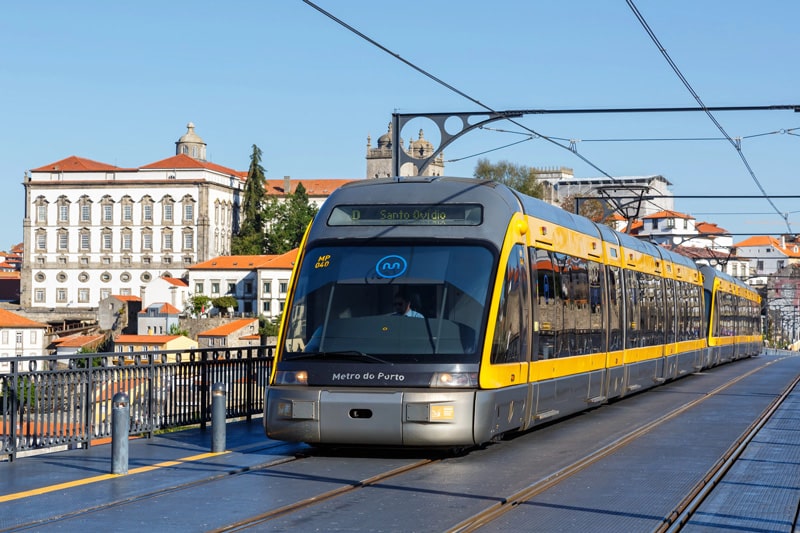 Tranvía en Oporto