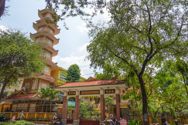 Pagoda Xa Loi ho chi minh