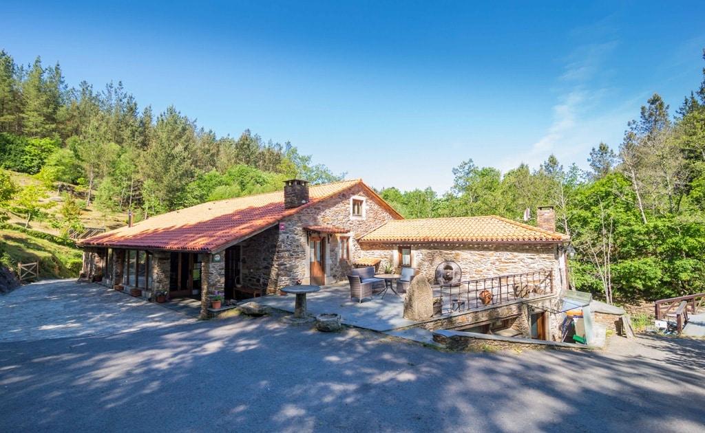 O Muiño de Pena, en O Pino (A Coruña), en las etapas finales del Camino de Santiago Francés.