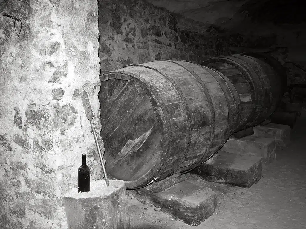 Bodega subterránea en Aranda de Duero