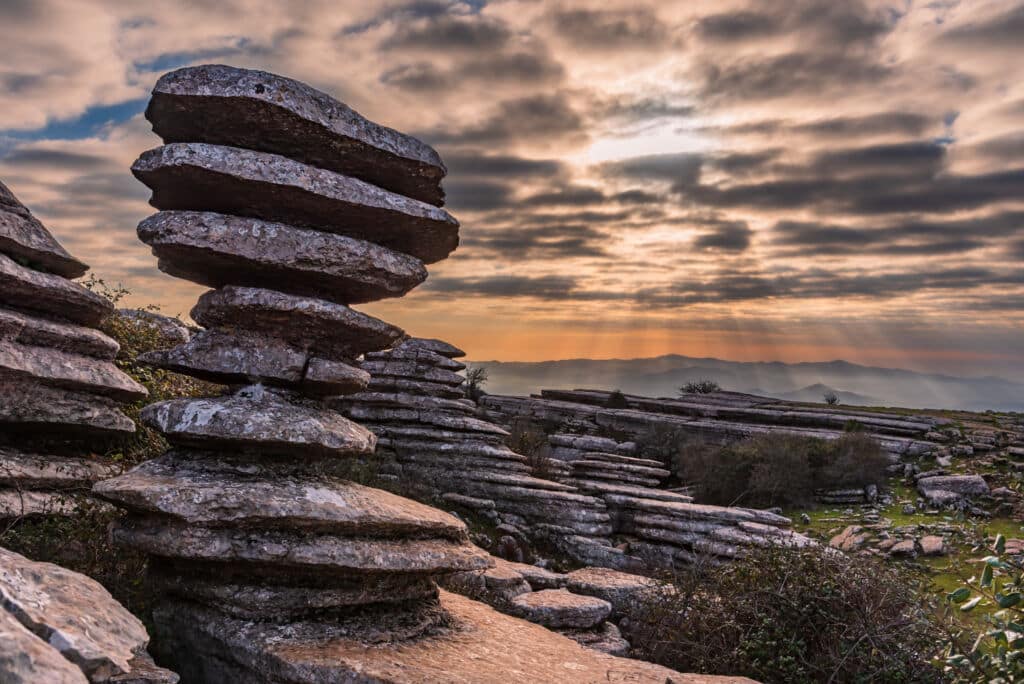 El Torcal de Antequera. Por M. Perfectti.