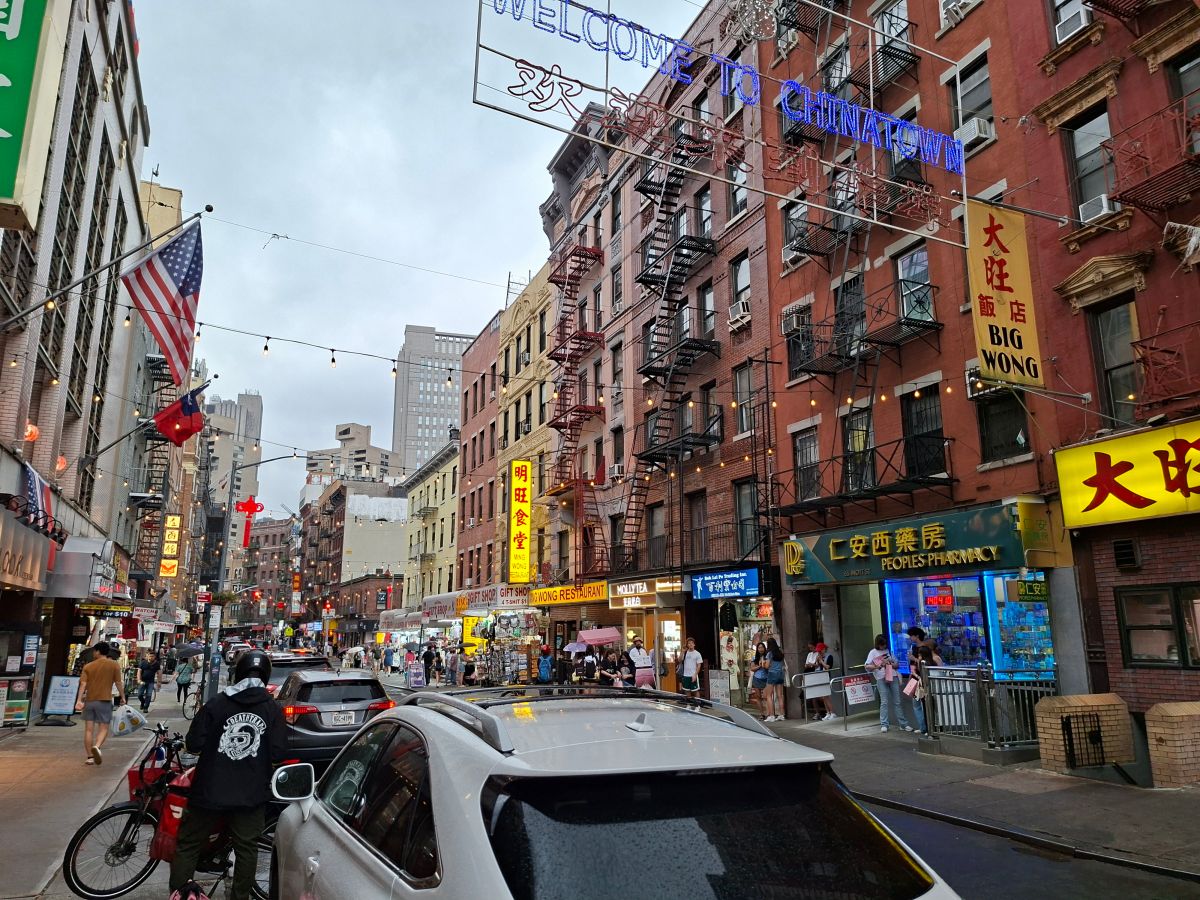 De shopping por Chinatown, Nueva York