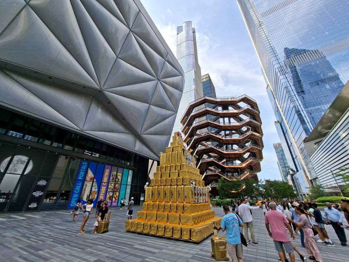 El Vessel, el edificio con forma de barco