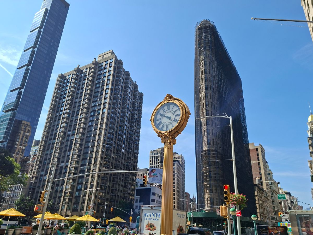 Flatiron building en New York