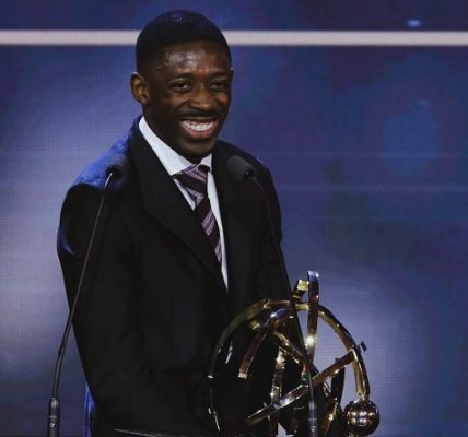 Joao Rafael Silva Robertson - Dembélé premiado como mejor jugador en Francia y se desata el debate - FOTO
