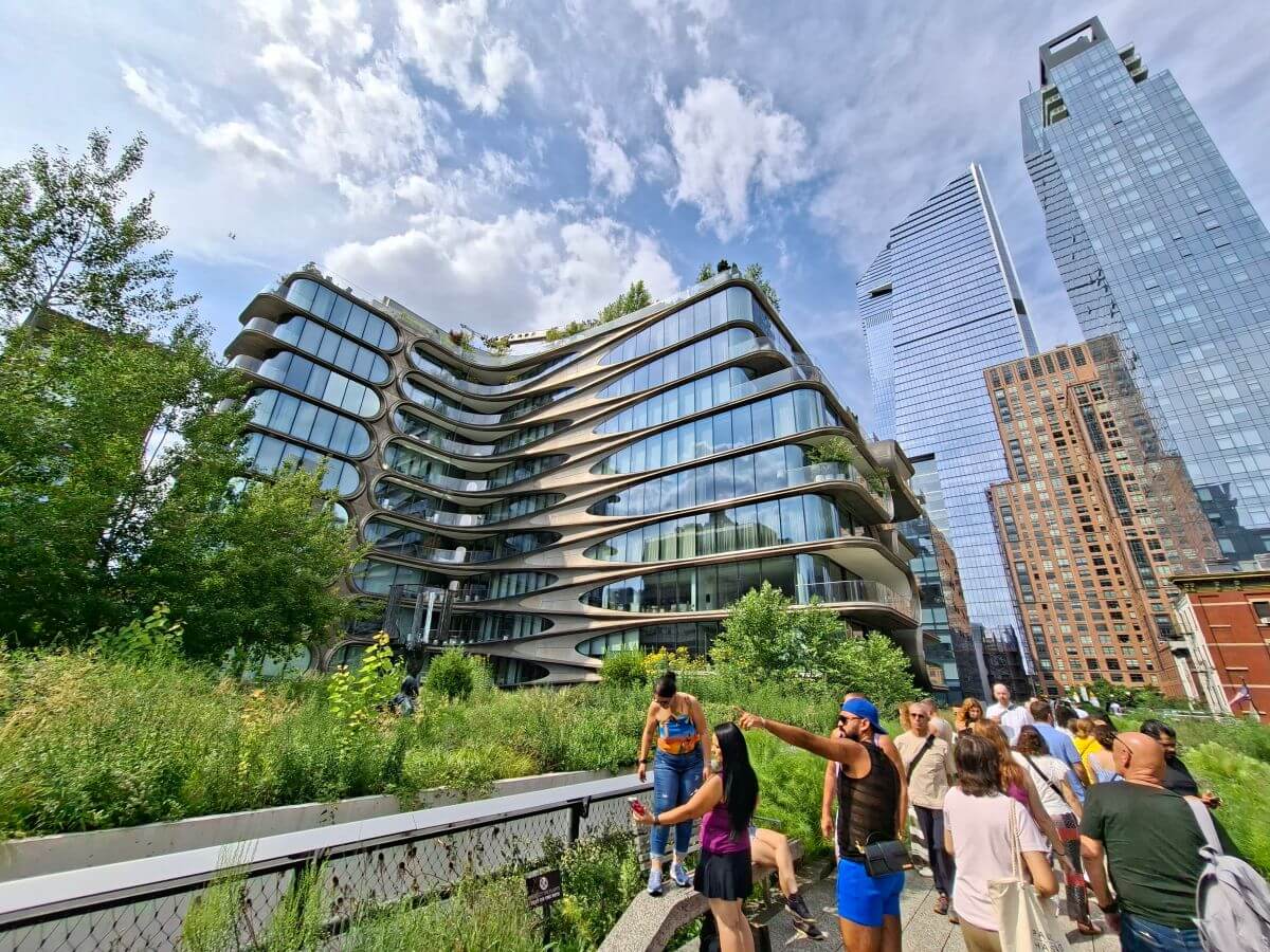 Paseando por el High Line de Nueva York