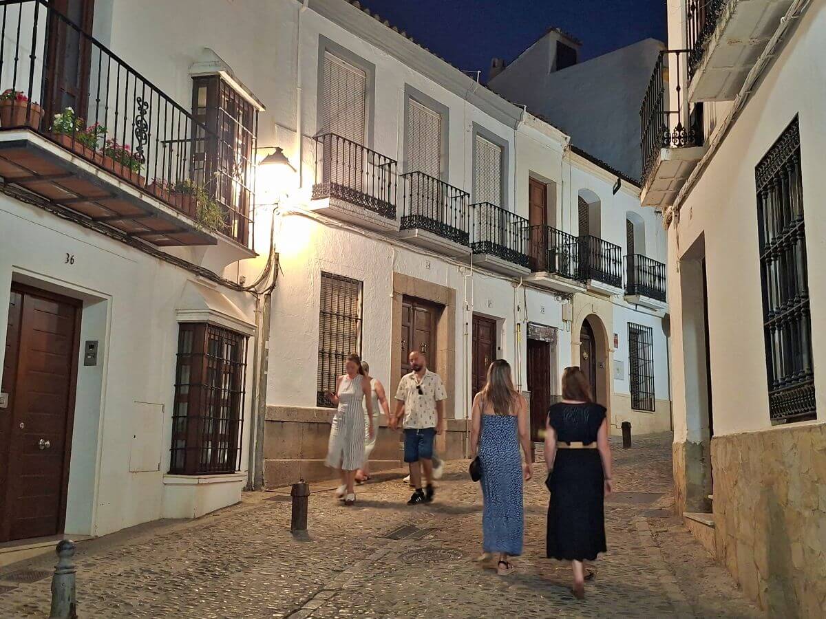 Paseo nocturno por Ronda