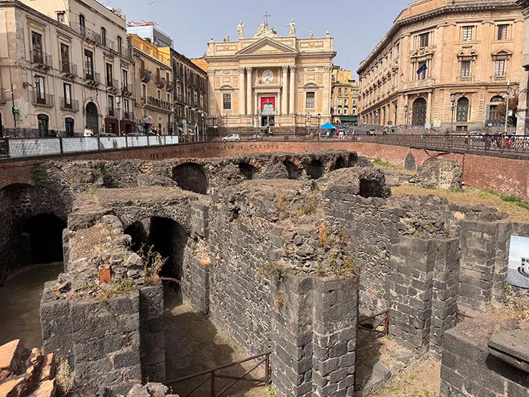 Anfiteatro romano de Catania