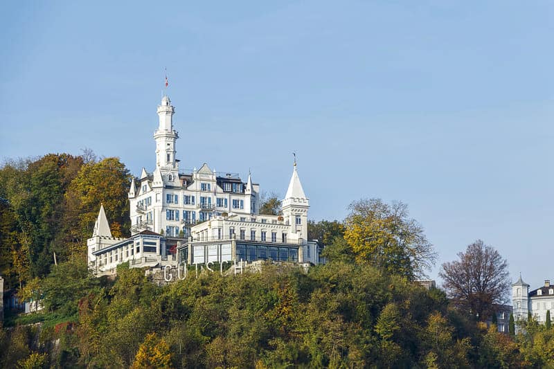 Chateau Gütsch que hacer en lucerna