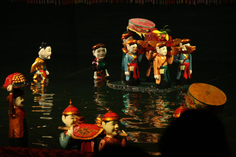 Espectáculo de marionetas de agua hanoi