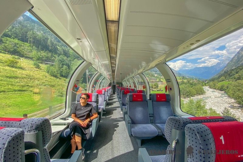 trenes panorámicos de suiza