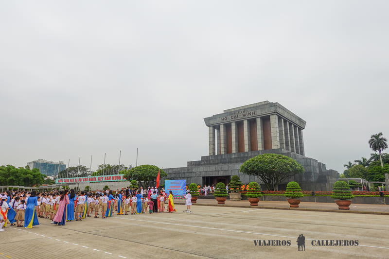 Mausoleo de Ho Chi Minh vietnam