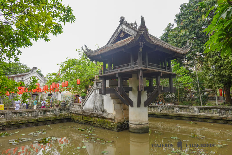 Pagoda del Pilar Único hanoi vietnam