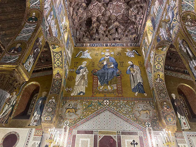 Palazzo dei normanni: capilla palatina