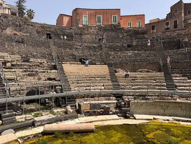 Teatro Greco romano de Catania