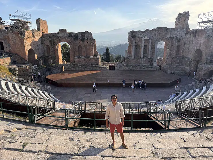 Teatro griego de Taormina