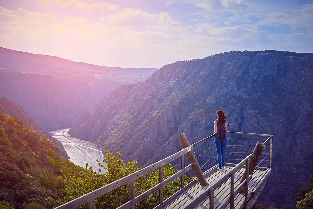 Mirador de As Xariñas (Ourense).