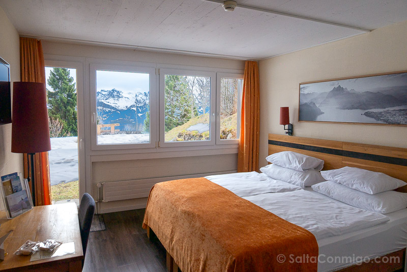 Dormir en el Monte Rigi Hotel Rigi Kaltbad Habitacion