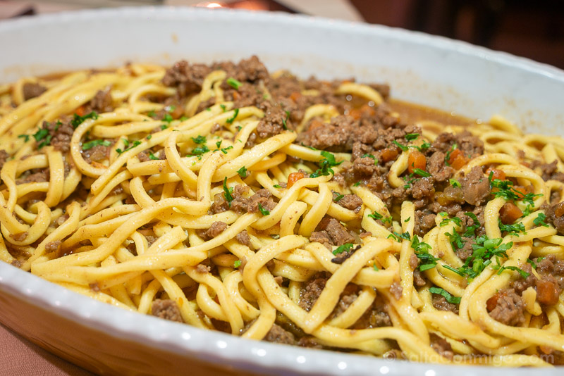 Comer en Lecco Il Mercante al Laghetto Tagliolini Ragu Cinghiale