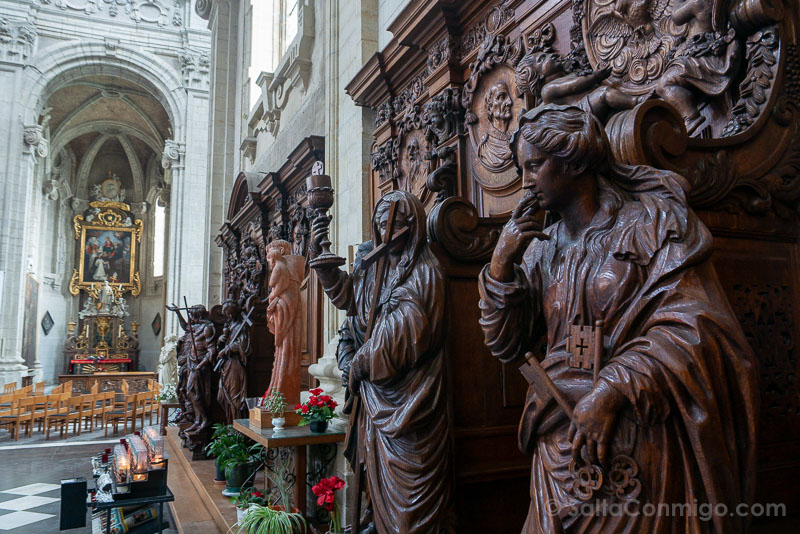 Que Ver Cerca de Bruselas Abadia Grimbergen Confesionarios