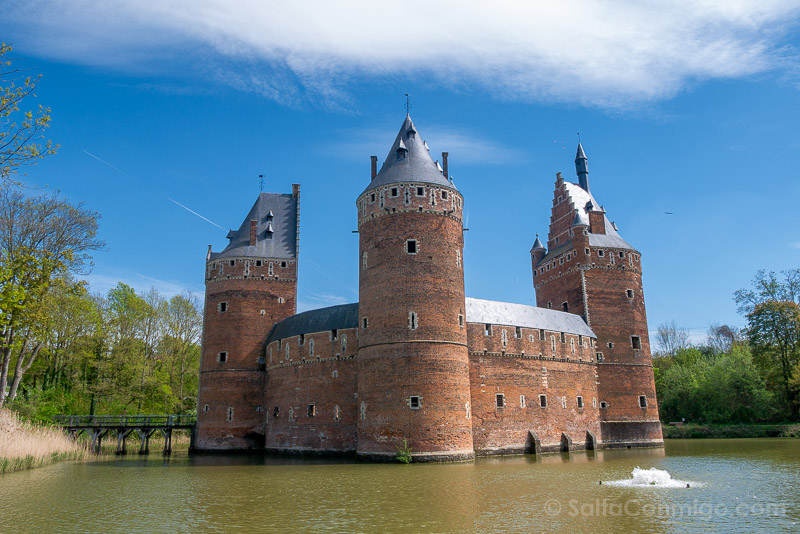 Que Ver Cerca de Bruselas Castillo Beersel Exterior