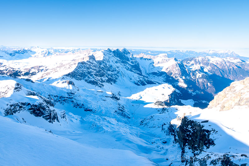 Titlis Suiza Ice Flyer Picos
