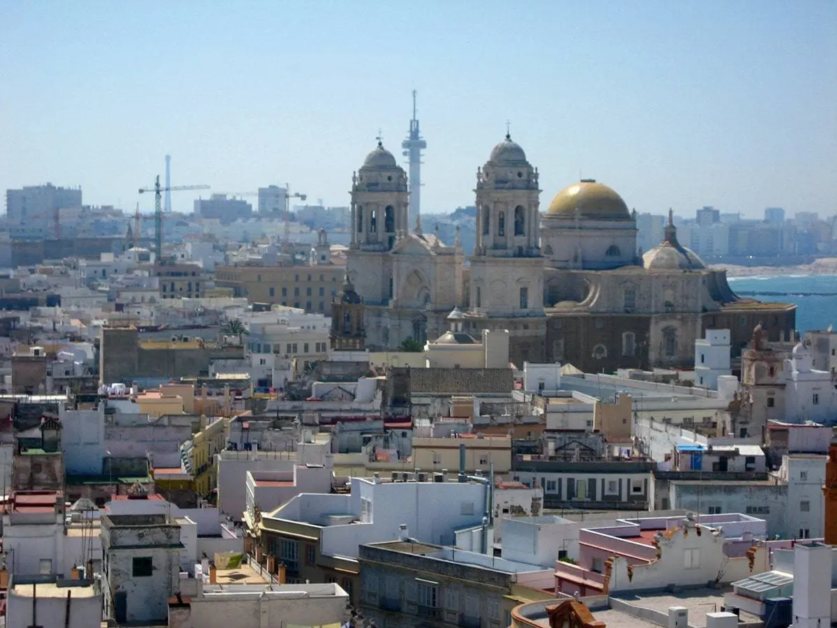 Vistas a Cádiz desde la Torre Tavira