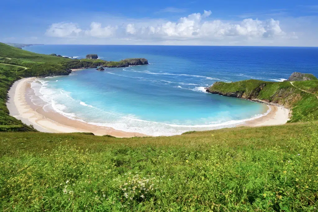 Playa de Torimbia (Asturias). Por lunamarina
