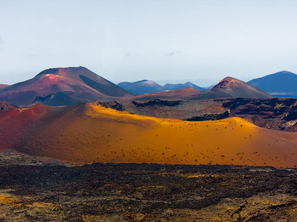Timanfaya, en Lanzarote. Por cristovao
