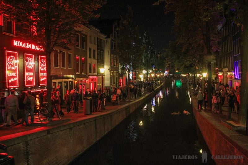 Barrio Rojo en Ámsterdam