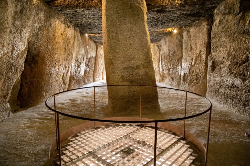 Dolmen de Menga, en Antequera