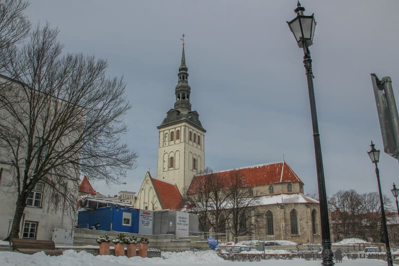 Iglesia de San Nicolás que visitar en tallin