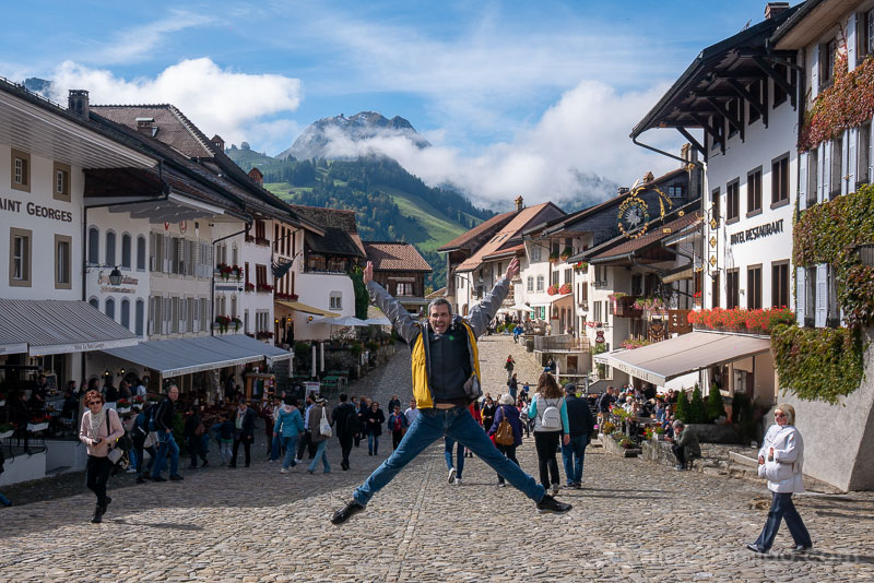 Internet en Suiza Gruyeres Rue du Bourg Salto