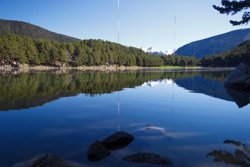 Lago de Engolasters que hacer en andorra