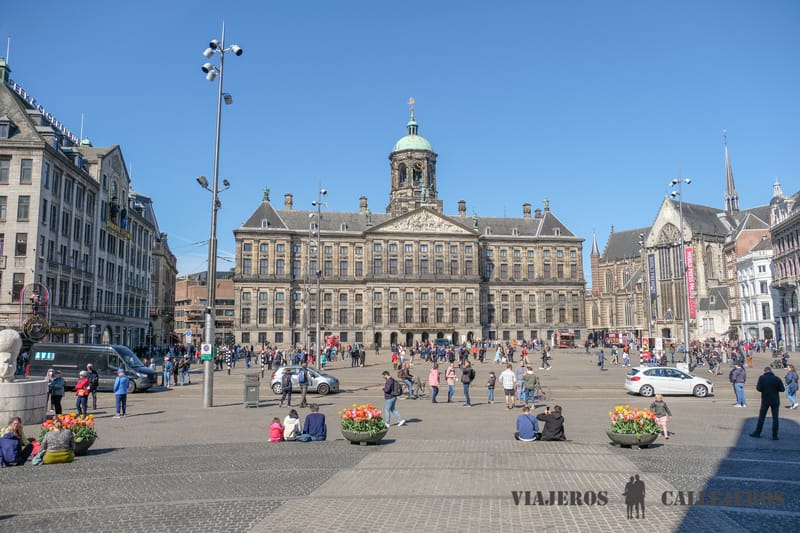 Plaza Dam en Ámsterdam