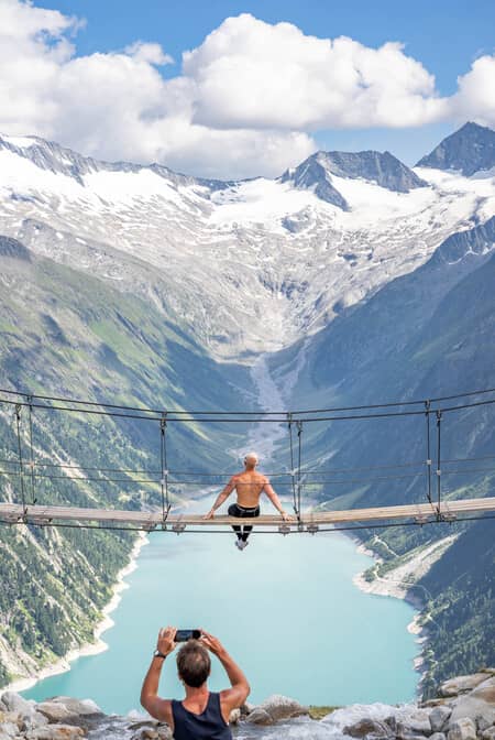 puente colgante que ver en austria