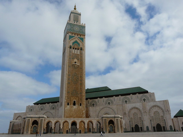 Mezquita de Hassan II en Casablanca (Marruecos)