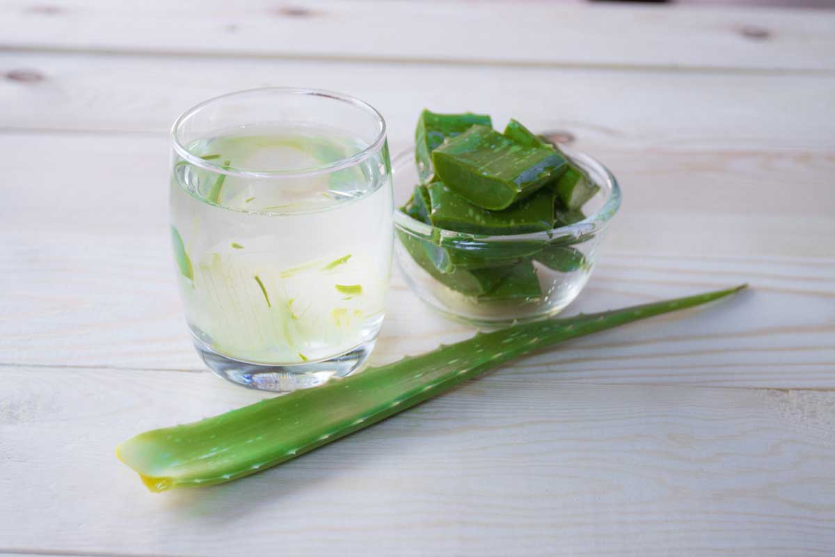 Zumo de aloe vera