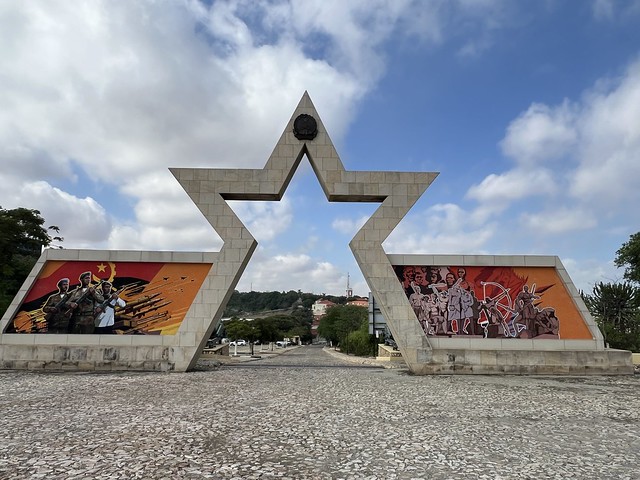 Estrella de Angola en la Fortaleza de Sao Miguel 