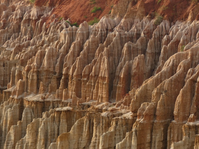 Detalle del Miradouro da Lúa en Angola